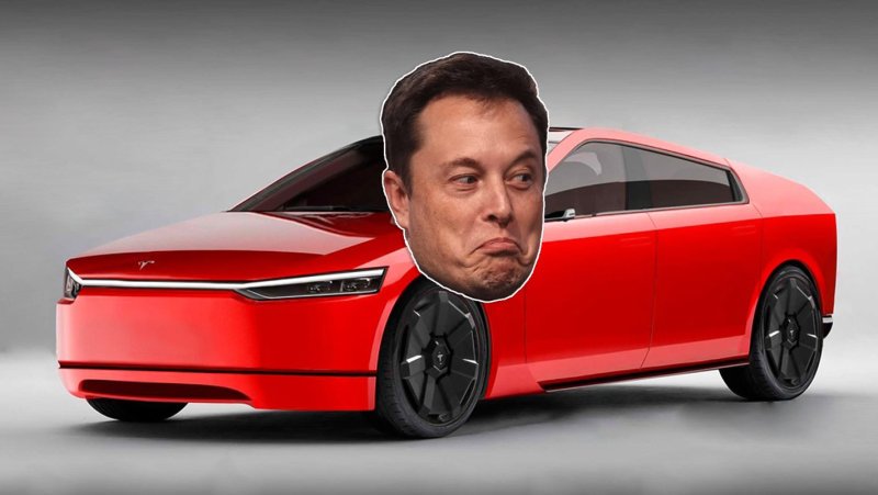 Tesla model КИБЕРТРАК