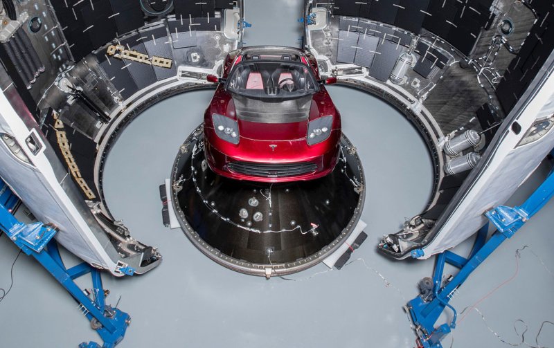 Falcon Heavy Tesla Roadster