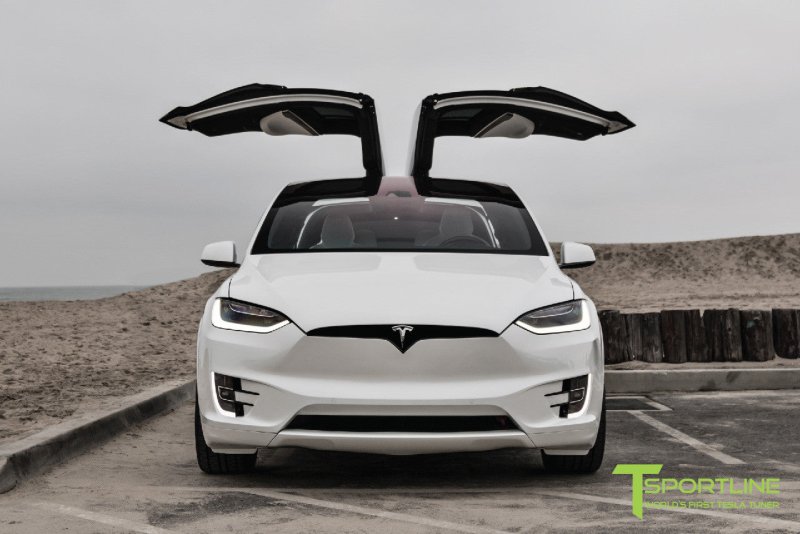 Tesla model x 2021 White