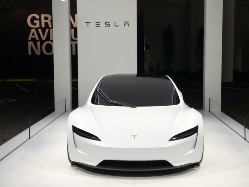 Tesla Roadster 2020 White
