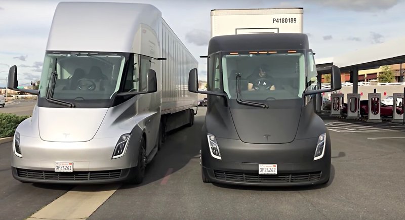 Грузовик Tesla Semi-Truck