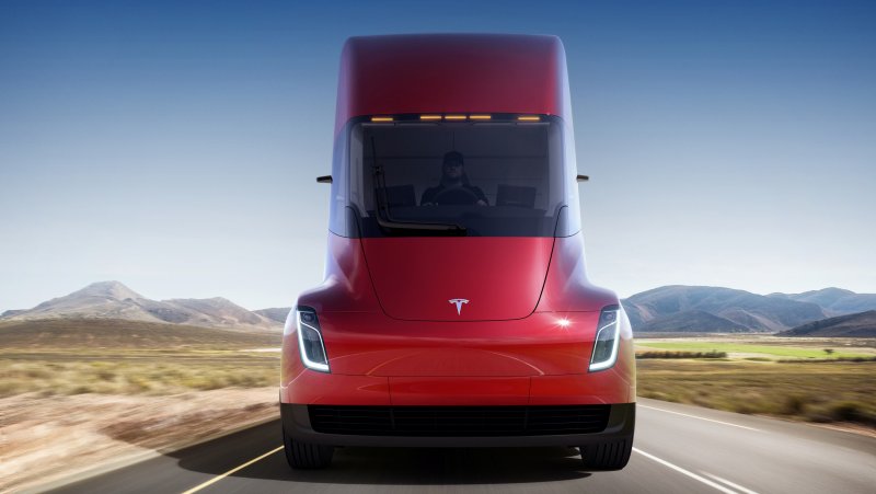 Tesla Semi кабина