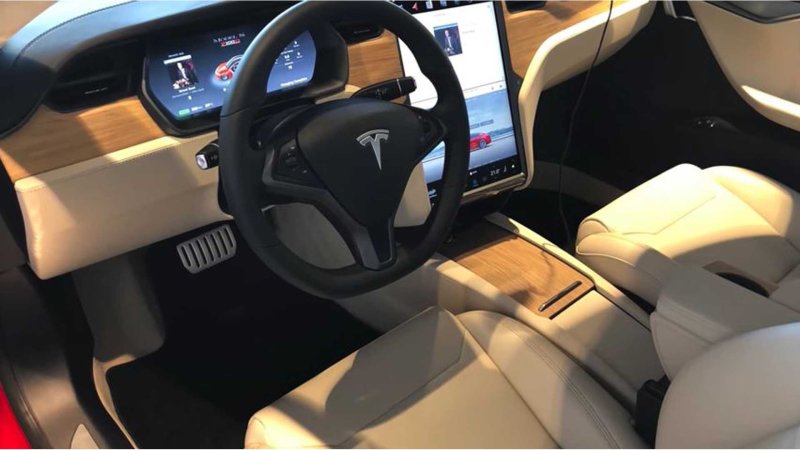 Tesla model s Interior 2022