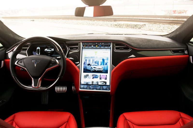 Tesla model s p85 Interior