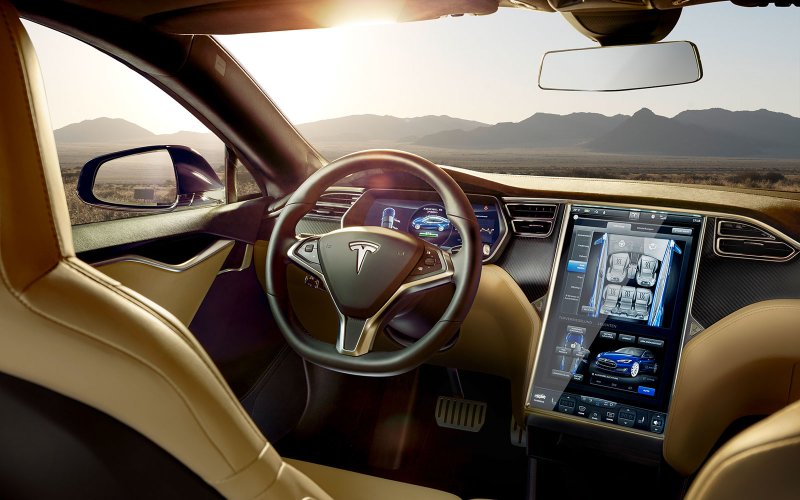 Tesla model s Interior