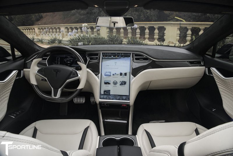 Tesla model s 2019 салон