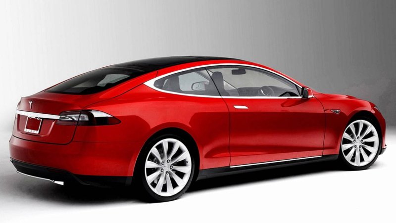 Tesla model s купе
