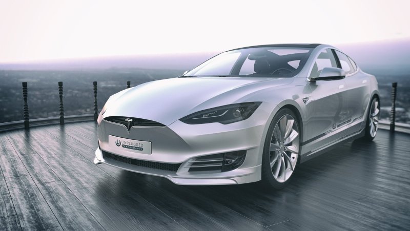 Tesla model s Рестайлинг