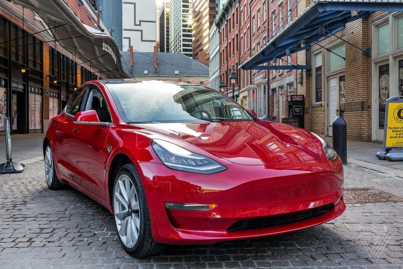 Электромобиль Tesla model s