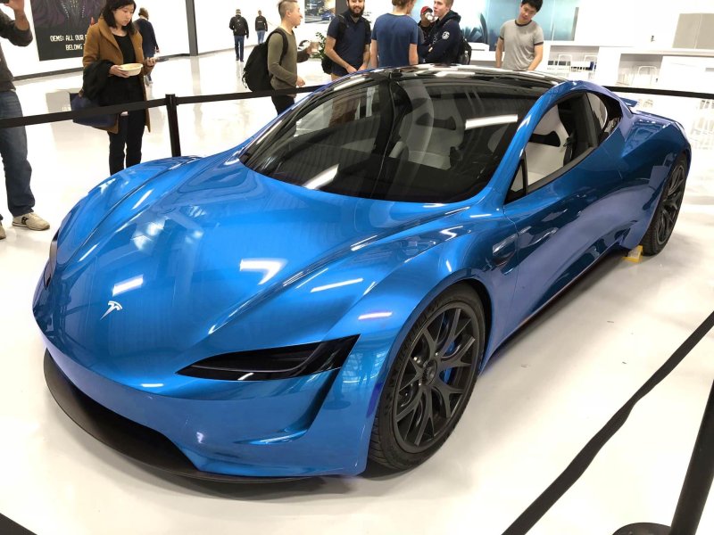 Tesla Roadster 2020 салон