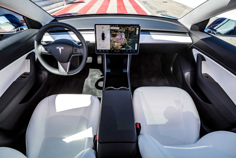 Tesla model 3 Interior