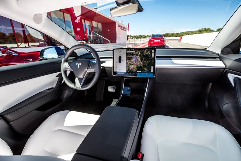 Tesla model 3 Interior