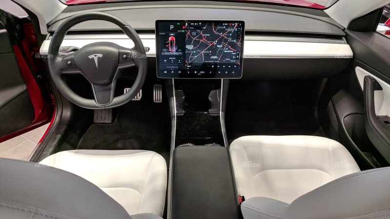 Tesla model 3 Interior