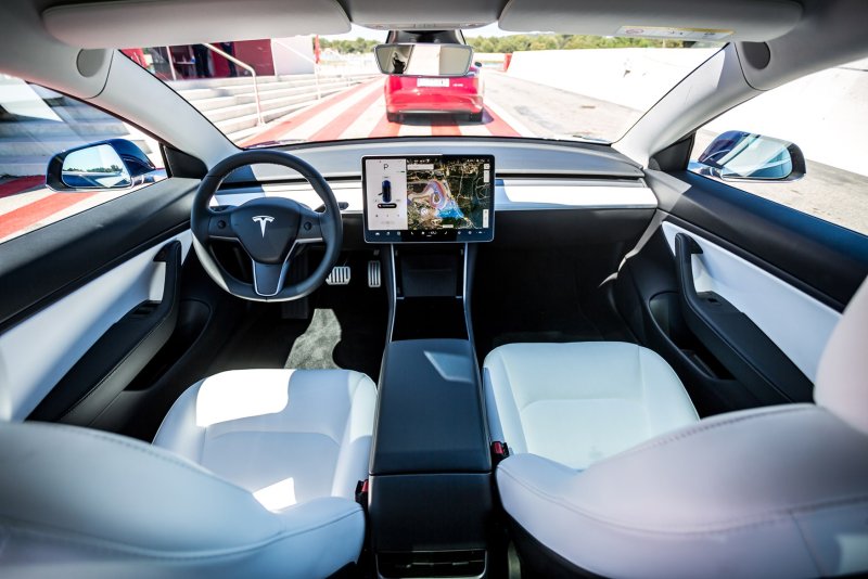 Tesla model 3 Interior