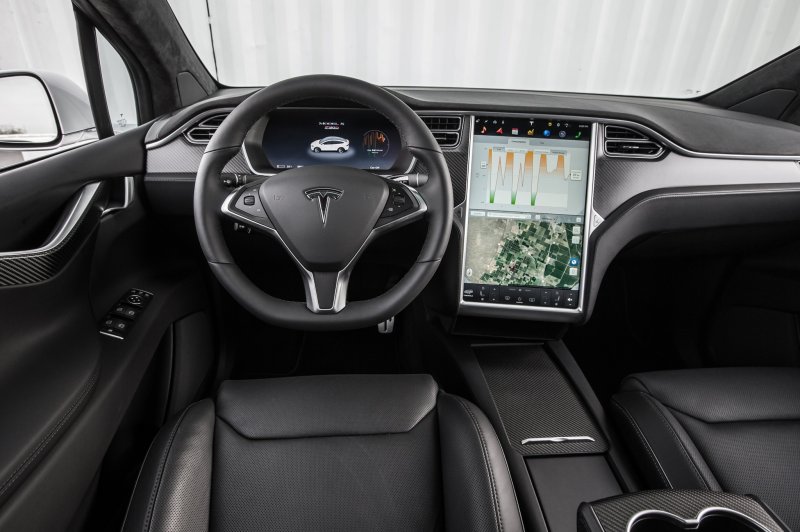 Tesla model x Interior