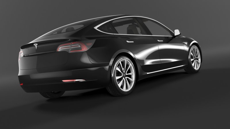 Tesla седан model 3 трансмиссия