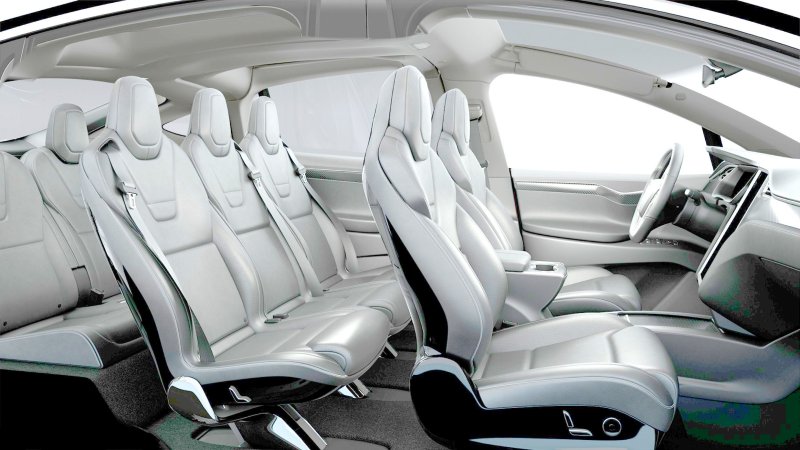 Тесла 6 Seats model x