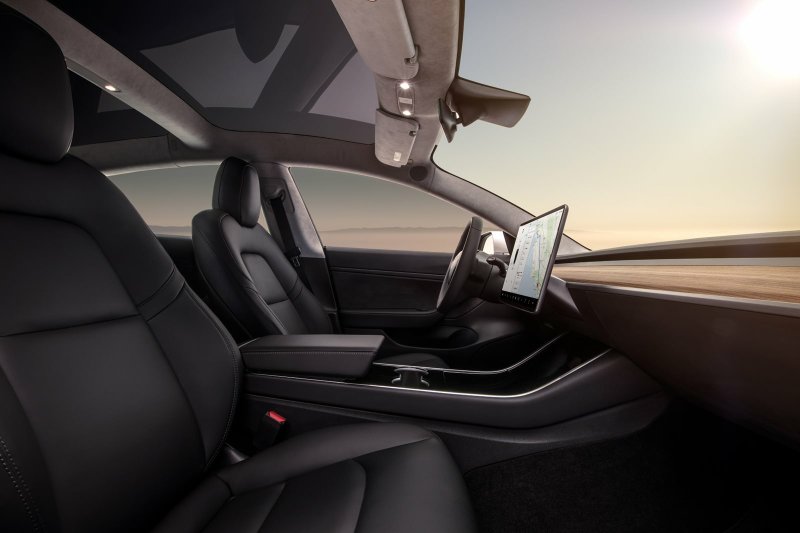 Tesla model 3 Interior