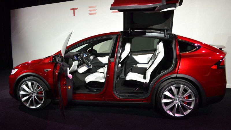 Джип Tesla model x