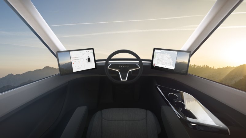 Tesla Semi кабина