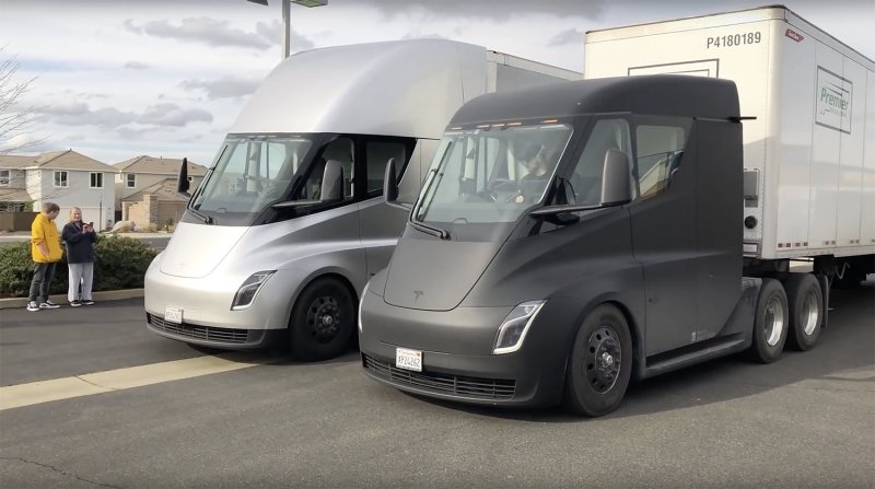 Грузовик Tesla Semi-Truck