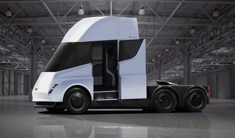 Грузовик Tesla Semi-Truck