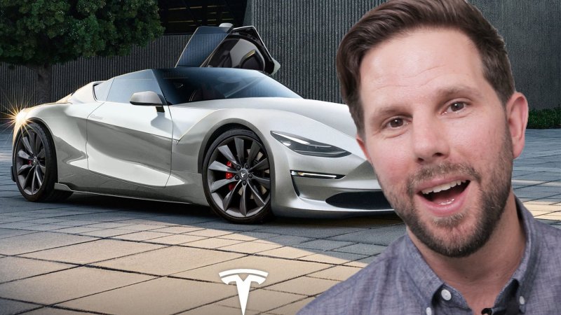 Leonardo DICAPRIO Tesla Roadster