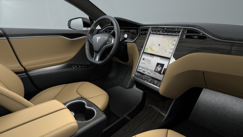 Tesla model s p85 Interior