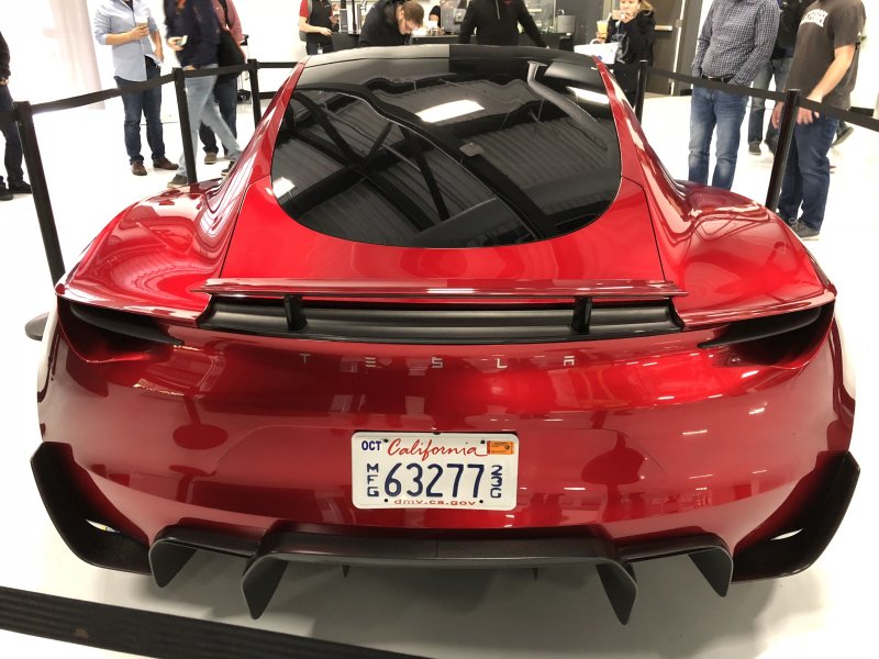 Tesla model Roadster 2020