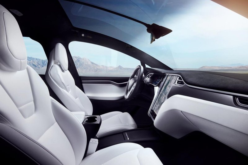 Tesla model x 2020 салон