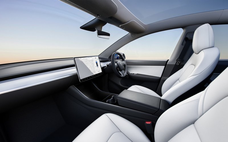 Tesla model y Interior