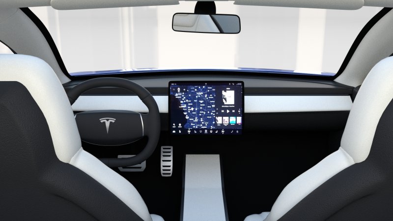 Tesla model s Interior 2022