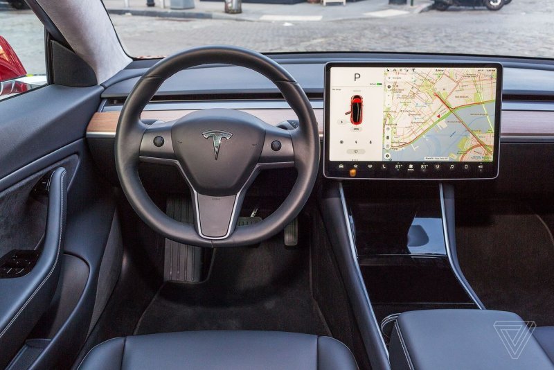 Tesla model 3 Автопилот