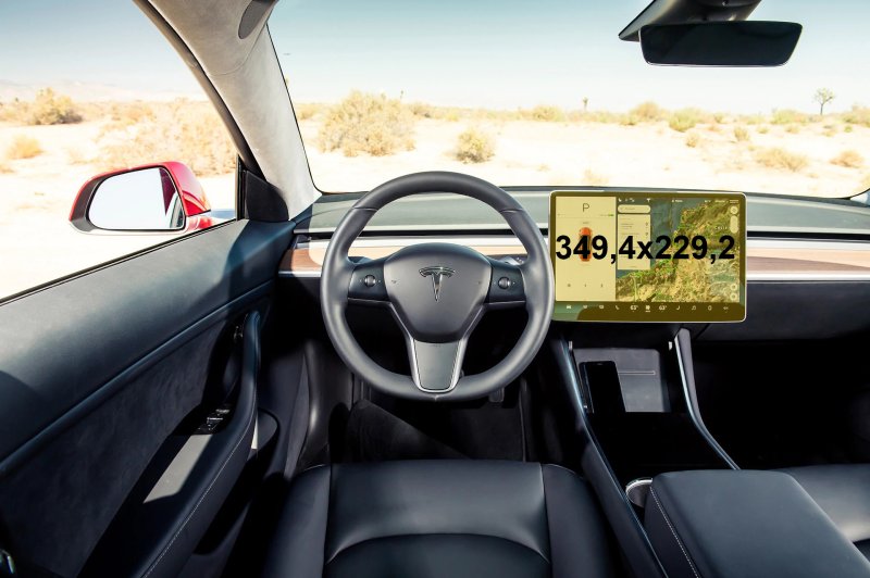 Tesla model 3 Interior