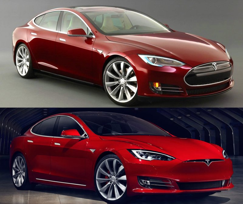 Tesla model s Restyling