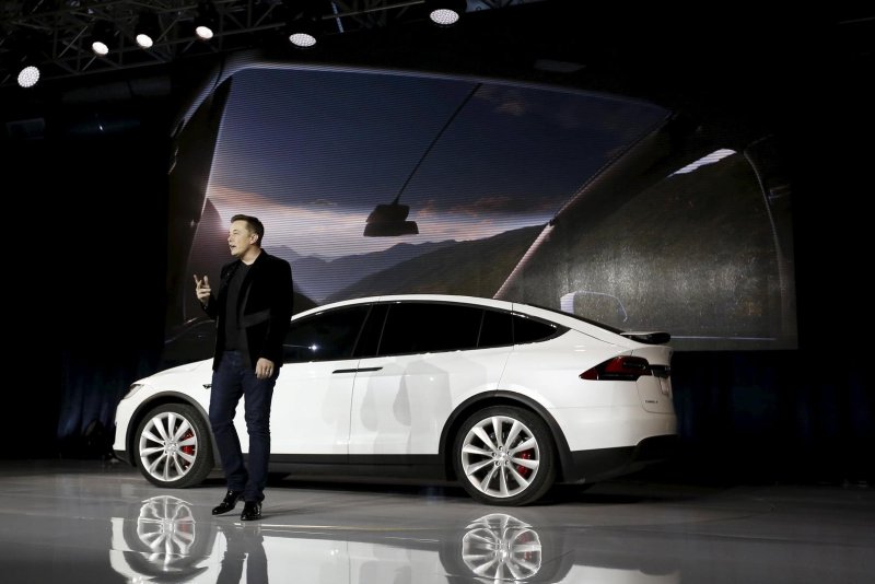 Elon Musk Tesla model x