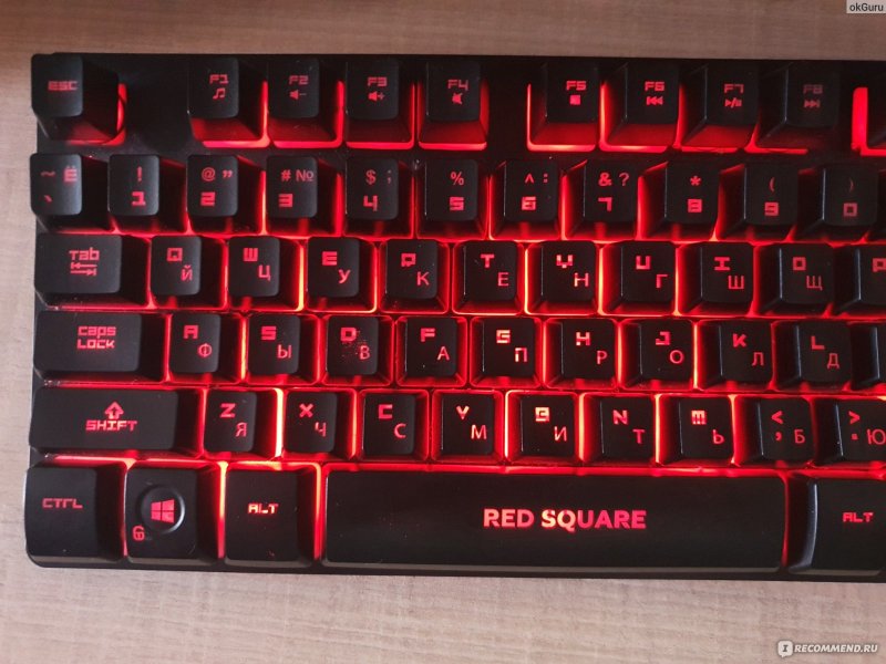 Клавиатура Red Square Tesla TKL RGB 2020