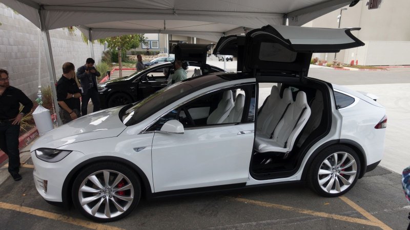 Tesla model x SUV