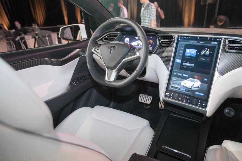 Tesla model x Interior