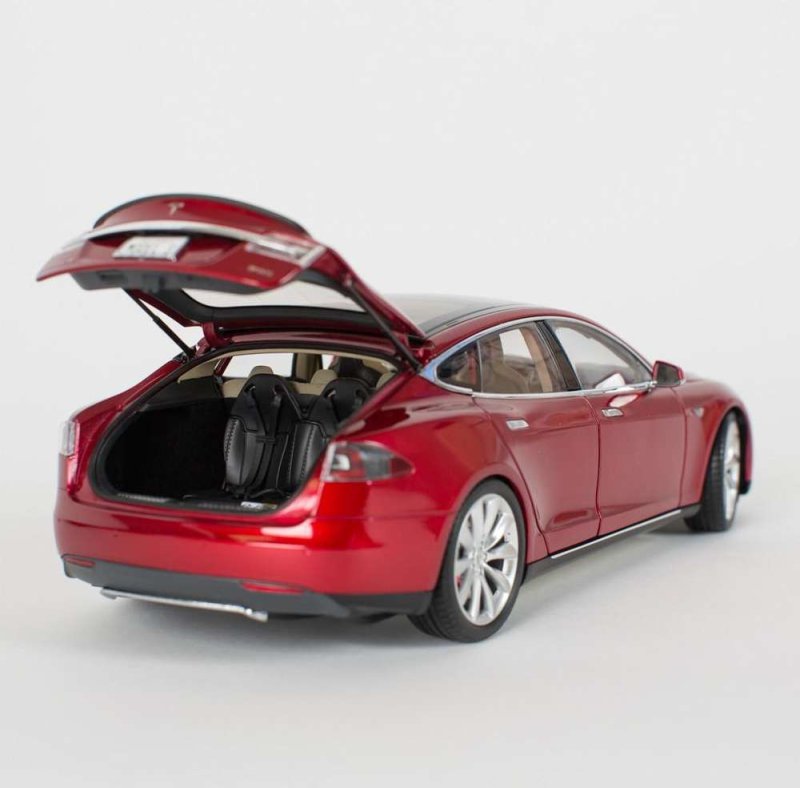 Tesla model s моделька