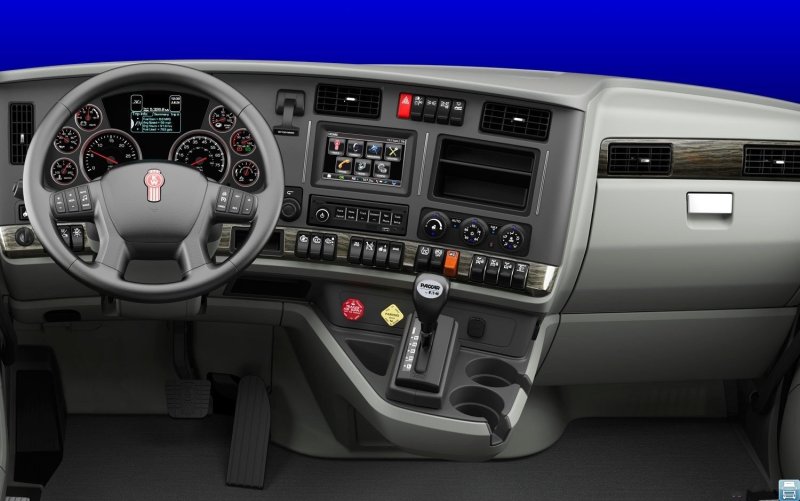Kenworth t680 салон