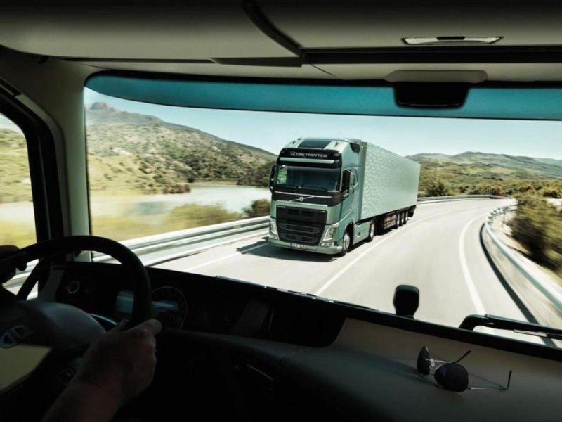 Volvo FH из кабины