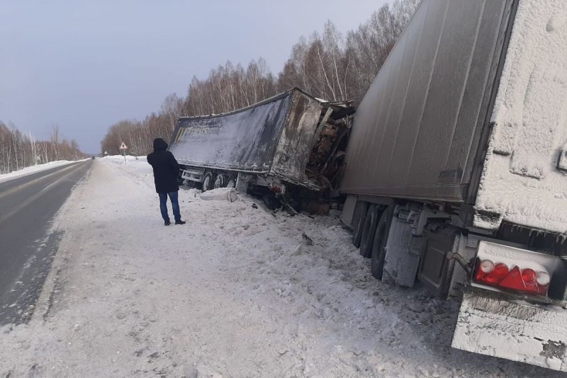 ДТП трасса р255 Новосибирск