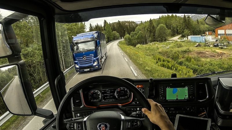 Scania s520 кабина