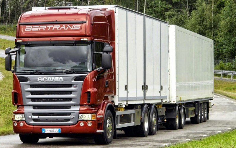 Scania r620 автопоезд
