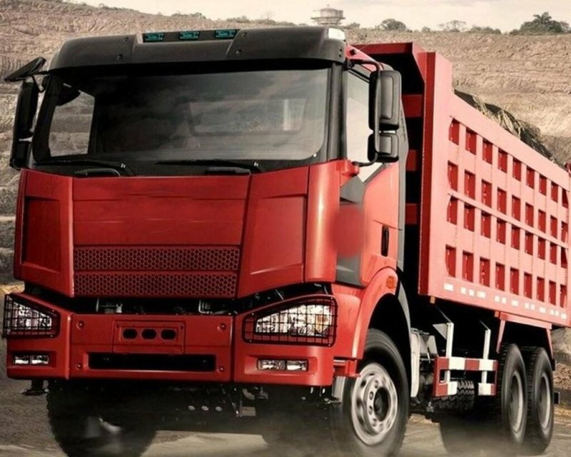 Грузовой-самосвал FAW j6
