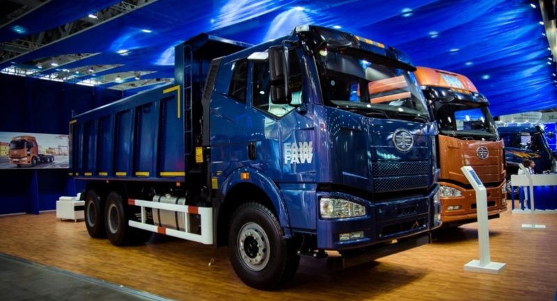 FAW j6 самосвал