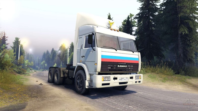Грузовик КАМАЗ 54115