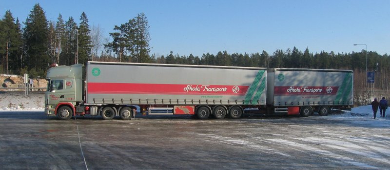Финская сцепка автопоезд
