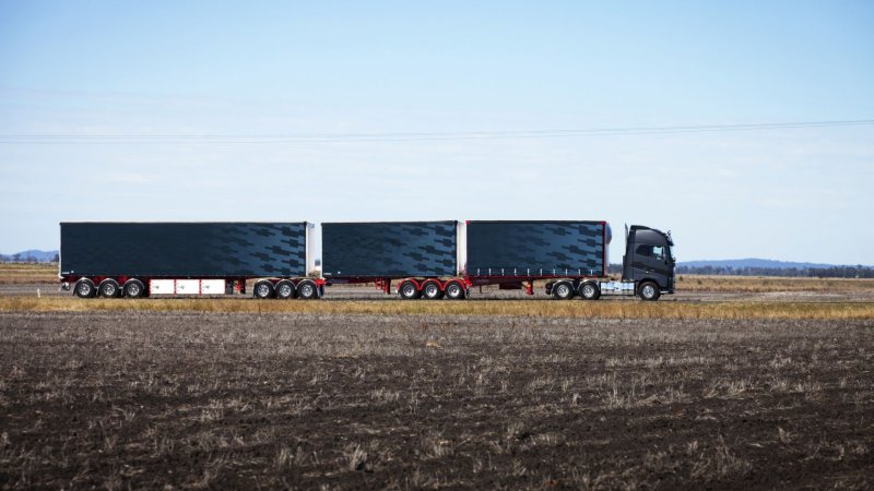 Volvo fh16 автопоезд